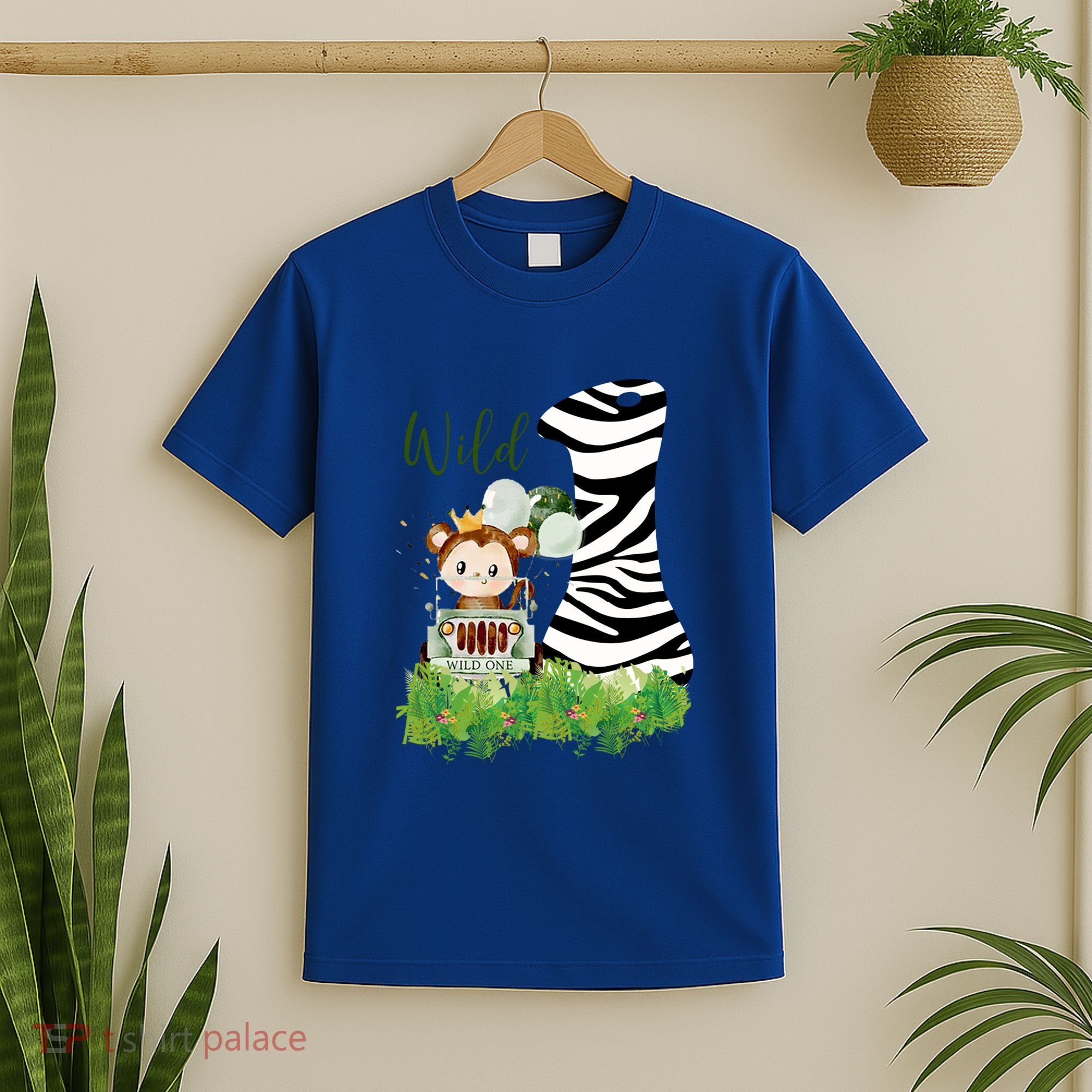 Im Wild And 1 Zoo Theme Birthday Safari Jungle Animal T-Shirt