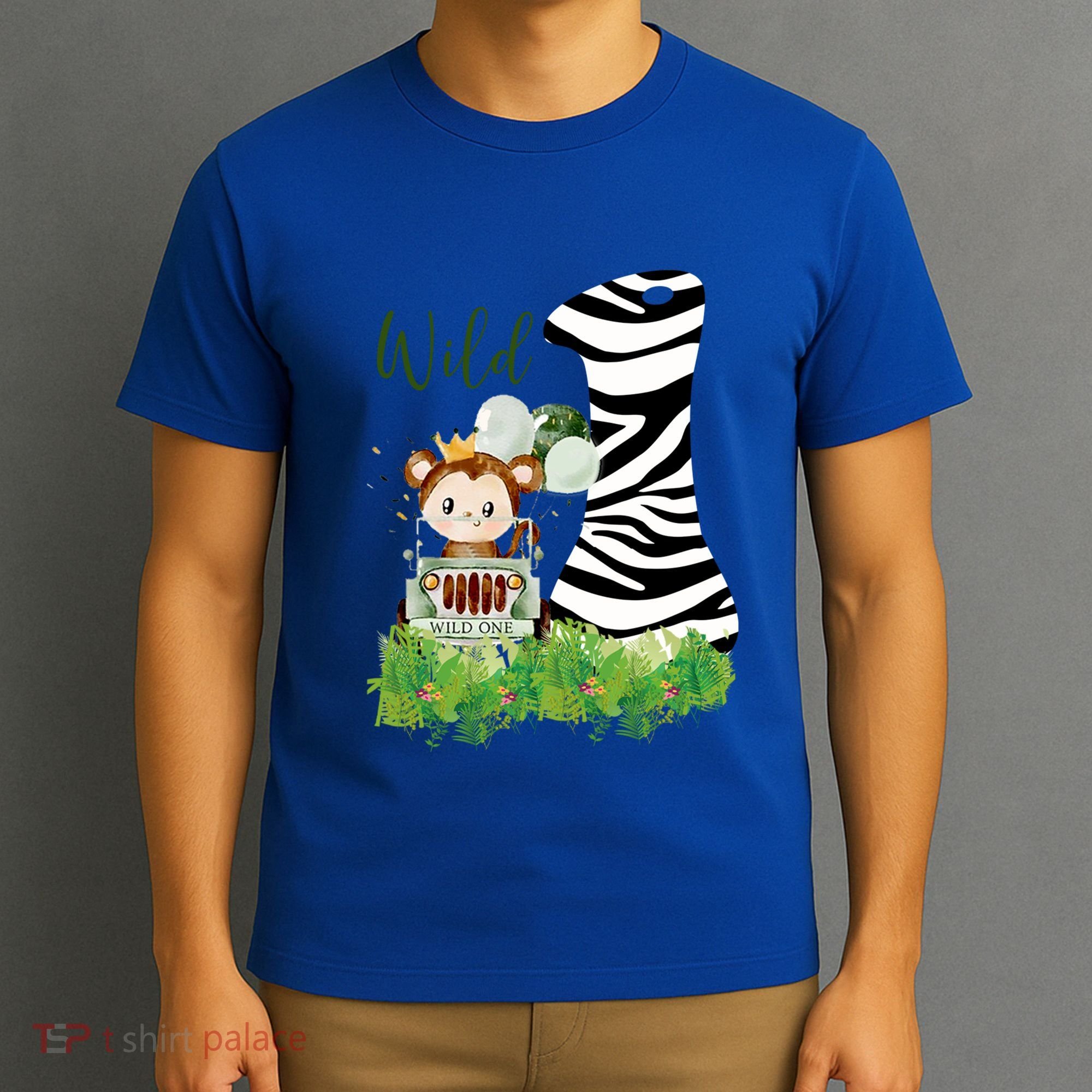Im Wild And 1 Zoo Theme Birthday Safari Jungle Animal T-Shirt