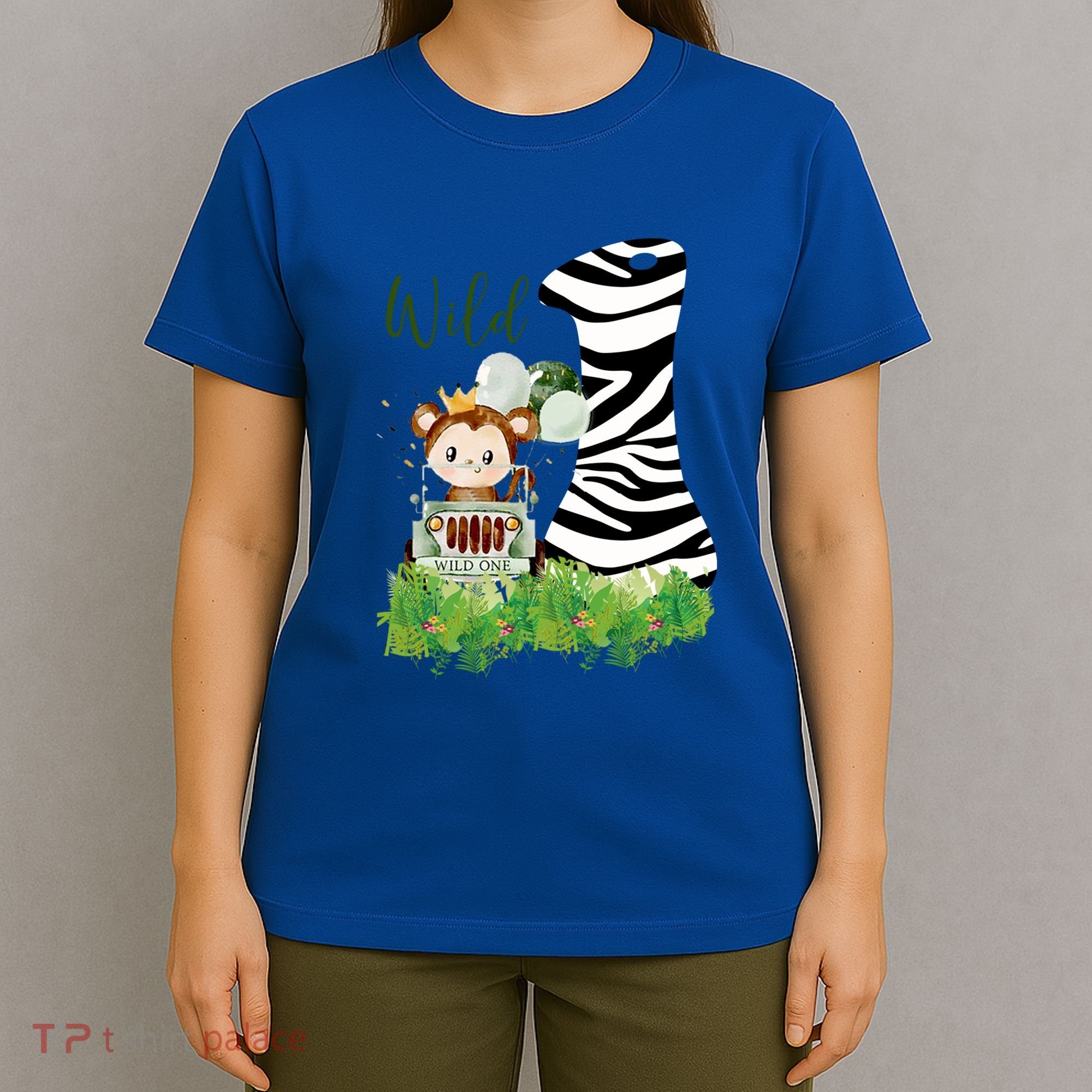 Im Wild And 1 Zoo Theme Birthday Safari Jungle Animal T-Shirt