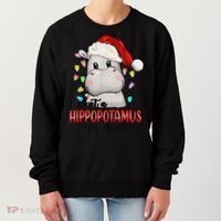 I Want A Hippopotamus For Christmas Xmas Women's Sweatshirt thumb 0