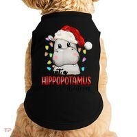 I Want A Hippopotamus For Christmas Xmas Doggie Tank thumb 0