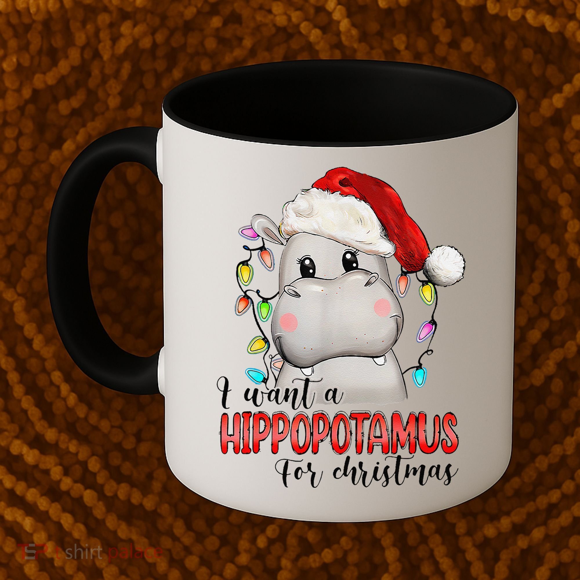 I Want A Hippopotamus For Christmas Xmas Coffee Mug