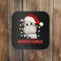 I Want A Hippopotamus For Christmas Xmas Coaster thumb 0