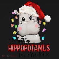 I Want A Hippopotamus For Christmas Xmas Pajama Set thumb 2