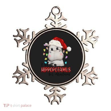 I Want A Hippopotamus For Christmas Xmas Ornament
