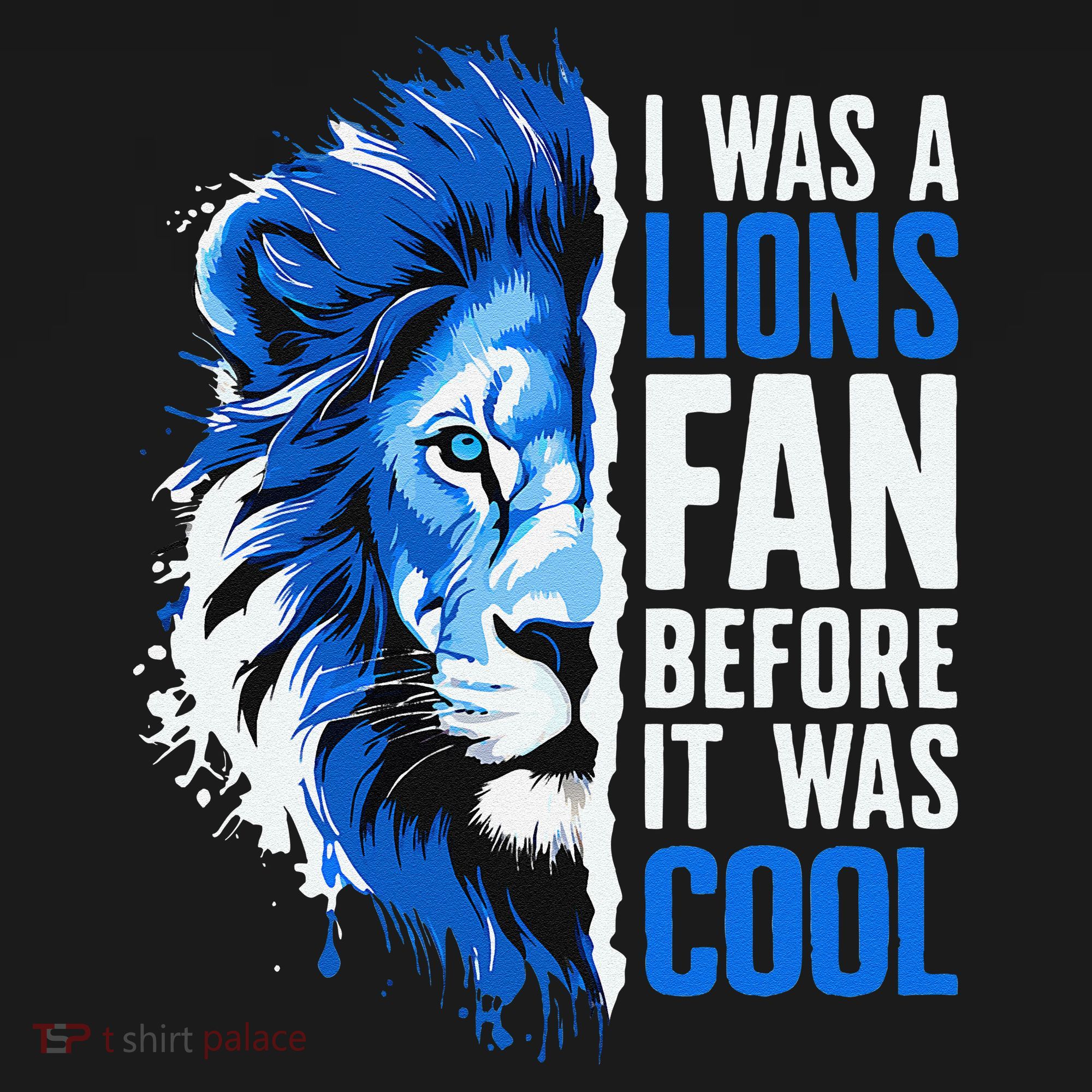 I Was A Lions Fan Before It Was Cool Lions Fan Women's Hoodie