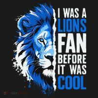 I Was A Lions Fan Before It Was Cool Lions Fan Visor thumb 3