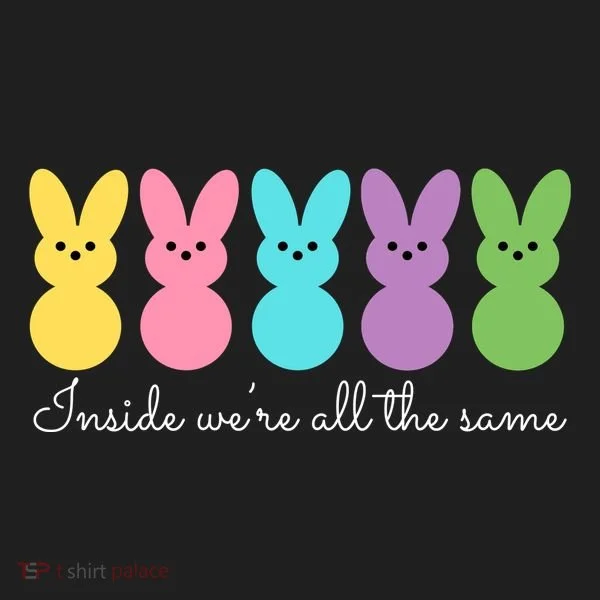 Inside We Are All The Same Easter Bunny Women's Sweatshirt