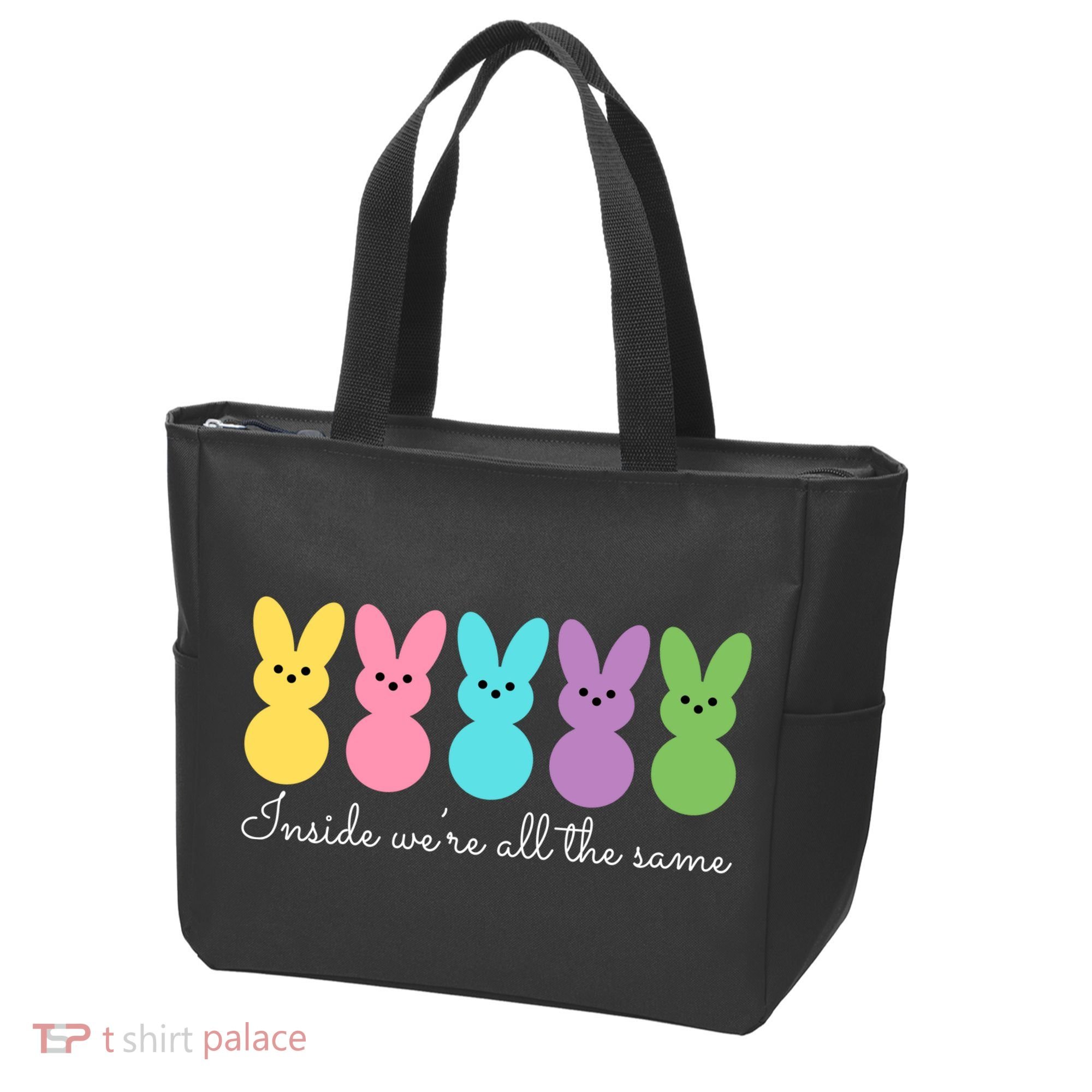 Inside We Are All The Same Easter Bunny Tote Bag