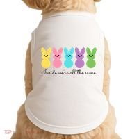 Inside We Are All The Same Easter Bunny Doggie Tank thumb 0
