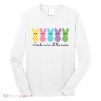 Inside We Are All The Same Easter Bunny Long Sleeve Shirt thumb 0