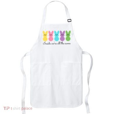 Inside We Are All The Same Easter Bunny Apron