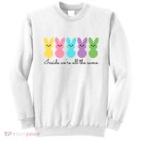 Inside We Are All The Same Easter Bunny Sweatshirt thumb 0
