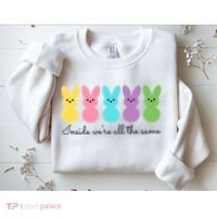 Inside We Are All The Same Easter Bunny Sweatshirt thumb 2