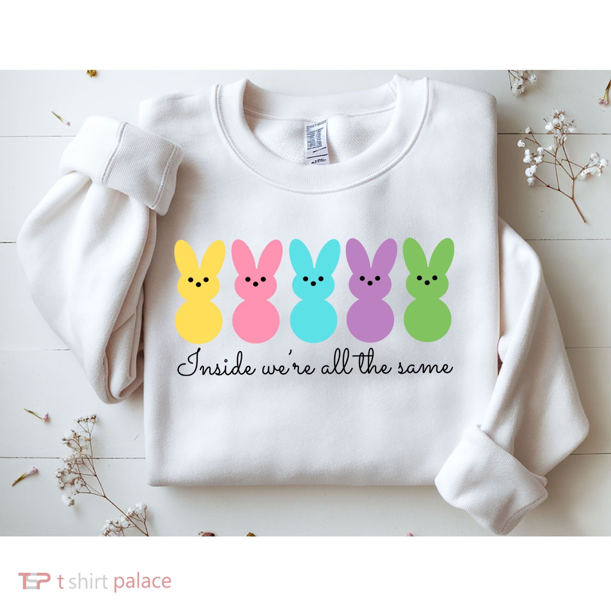 Inside We Are All The Same Easter Bunny Sweatshirt