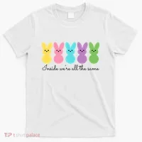 Inside We Are All The Same Easter Bunny T-Shirt thumb 0