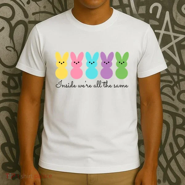 Inside We Are All The Same Easter Bunny T-Shirt
