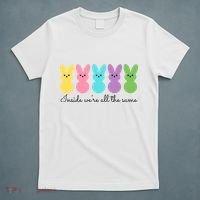 Inside We Are All The Same Easter Bunny T-Shirt thumb 5