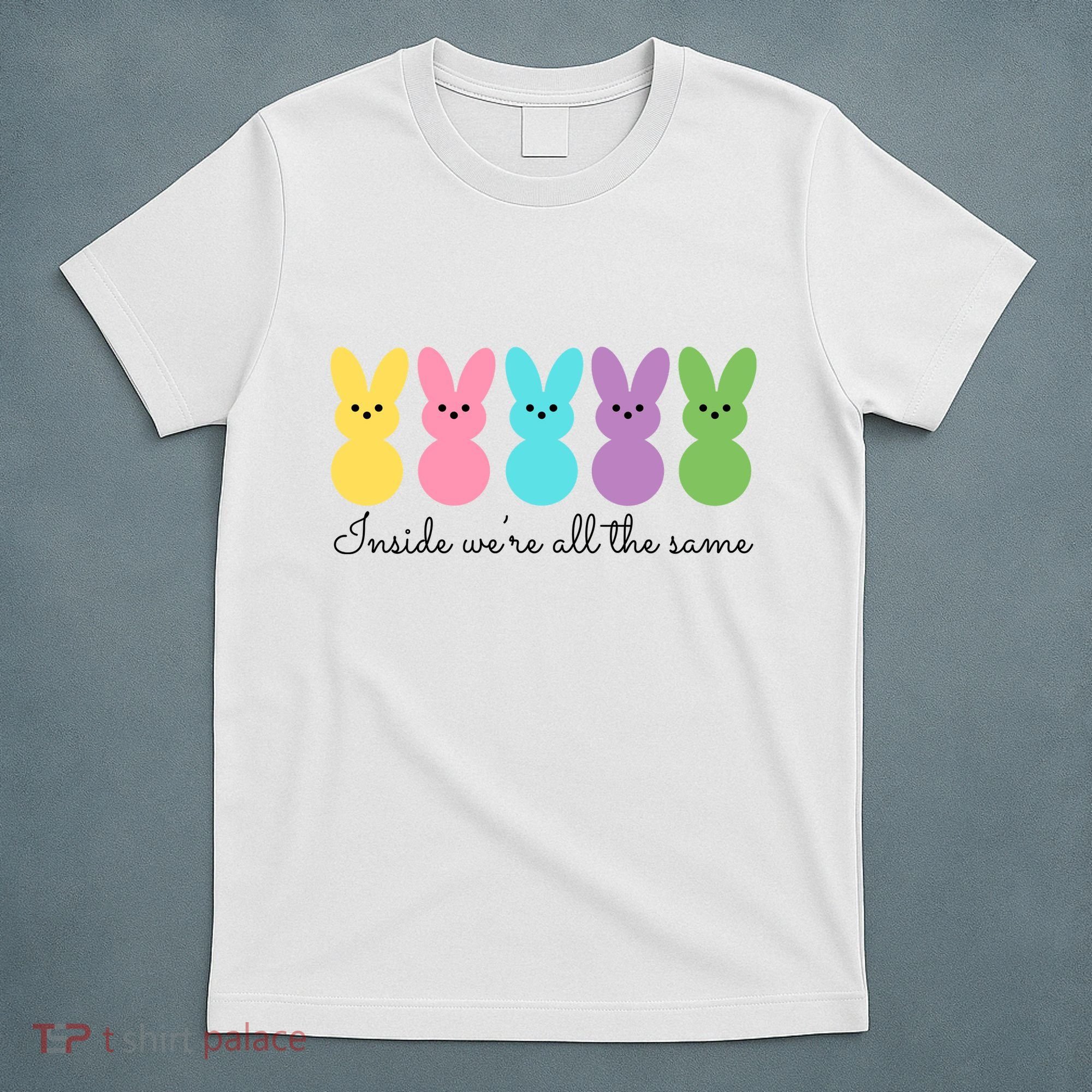 Inside We Are All The Same Easter Bunny T-Shirt