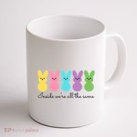 Inside We Are All The Same Easter Bunny Coffee Mug thumb 1