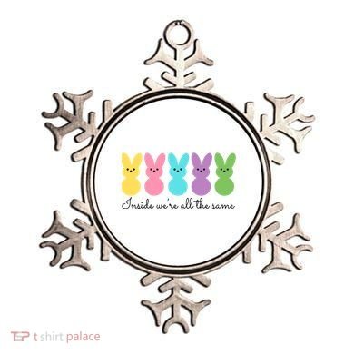Inside We Are All The Same Easter Bunny Ornament