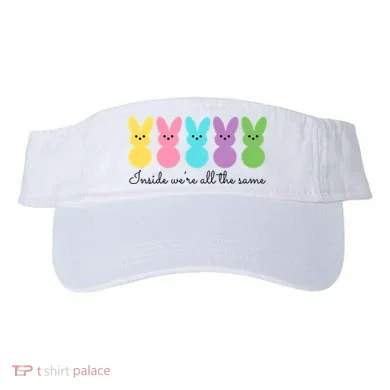 Inside We Are All The Same Easter Bunny Visor