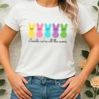 Inside We Are All The Same Easter Bunny Women's T-Shirt thumb 2