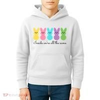 Inside We Are All The Same Easter Bunny Kids Hoodie thumb 4