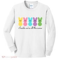 Inside We Are All The Same Easter Bunny Kids Long Sleeve Shirt thumb 0