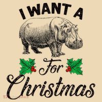 I Want A Hippopotamus For Christmas TShirt Tote Bag thumb 4