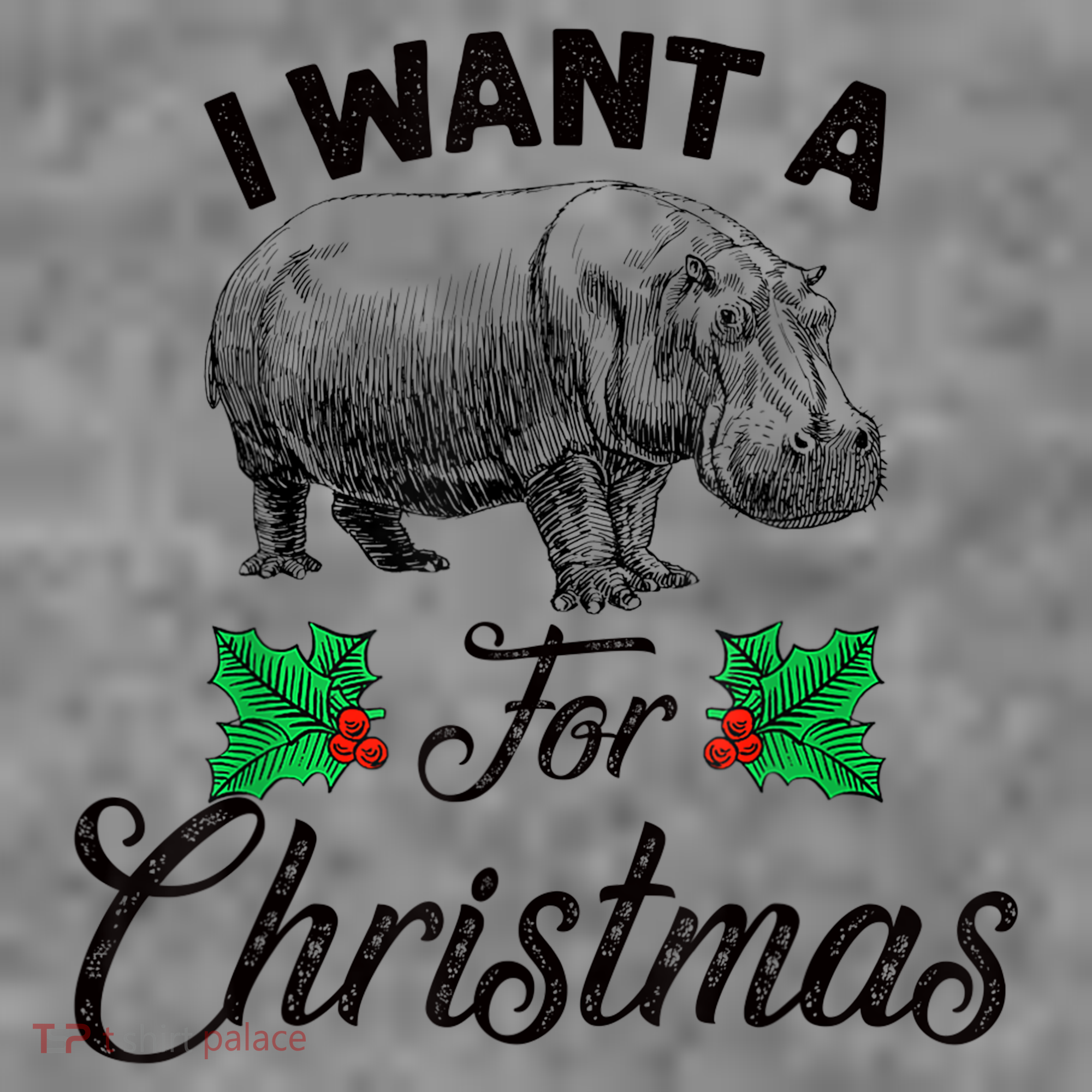 I Want A Hippopotamus For Christmas TShirt Toddler Hoodie