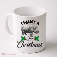 I Want A Hippopotamus For Christmas TShirt Coffee Mug thumb 0