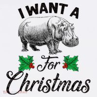 I Want A Hippopotamus For Christmas TShirt Polo thumb 3