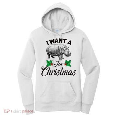I Want A Hippopotamus For Christmas TShirt Women's Hoodie
