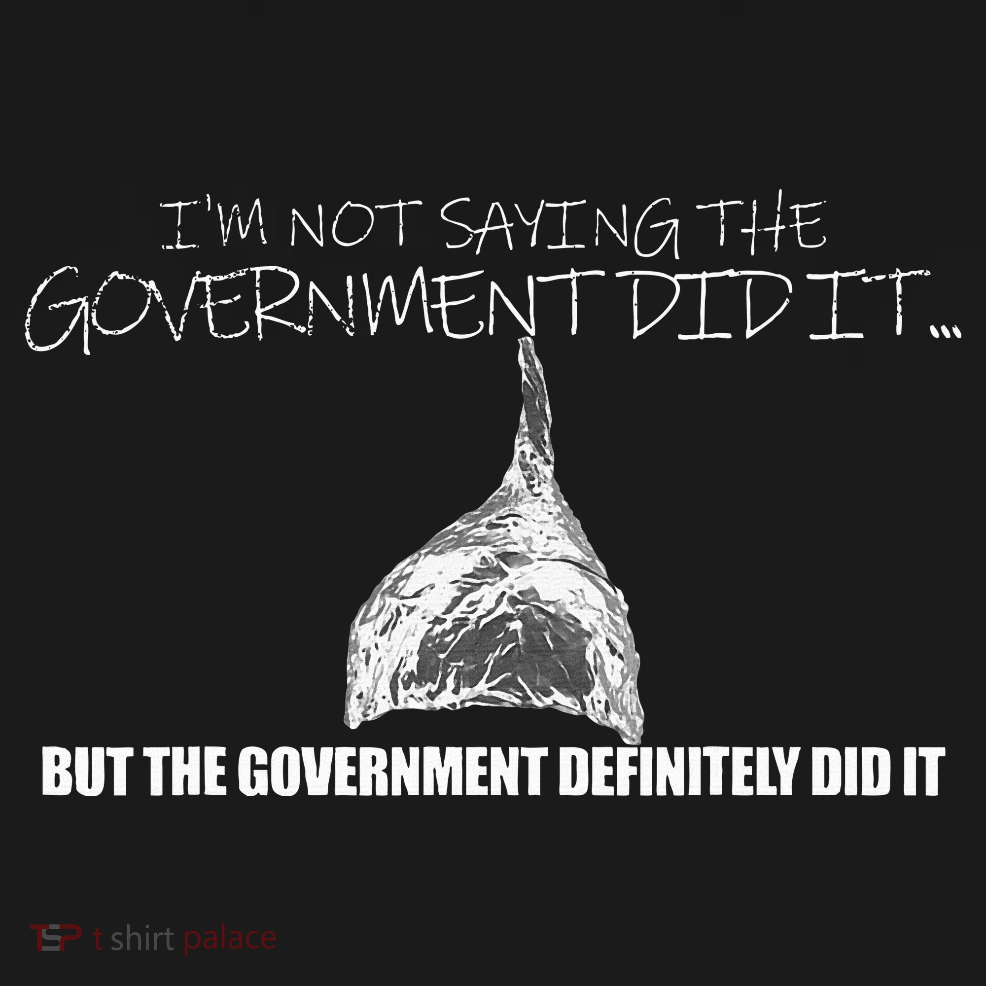 It Was A Government Cover Up Conspiracy Theory Tin Foil Hat Ornament