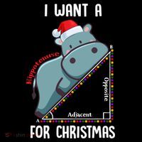 I Want A Hippotenuse For Christmas Math Teacher Xmas Hippo Gift Coffee Mug thumb 5