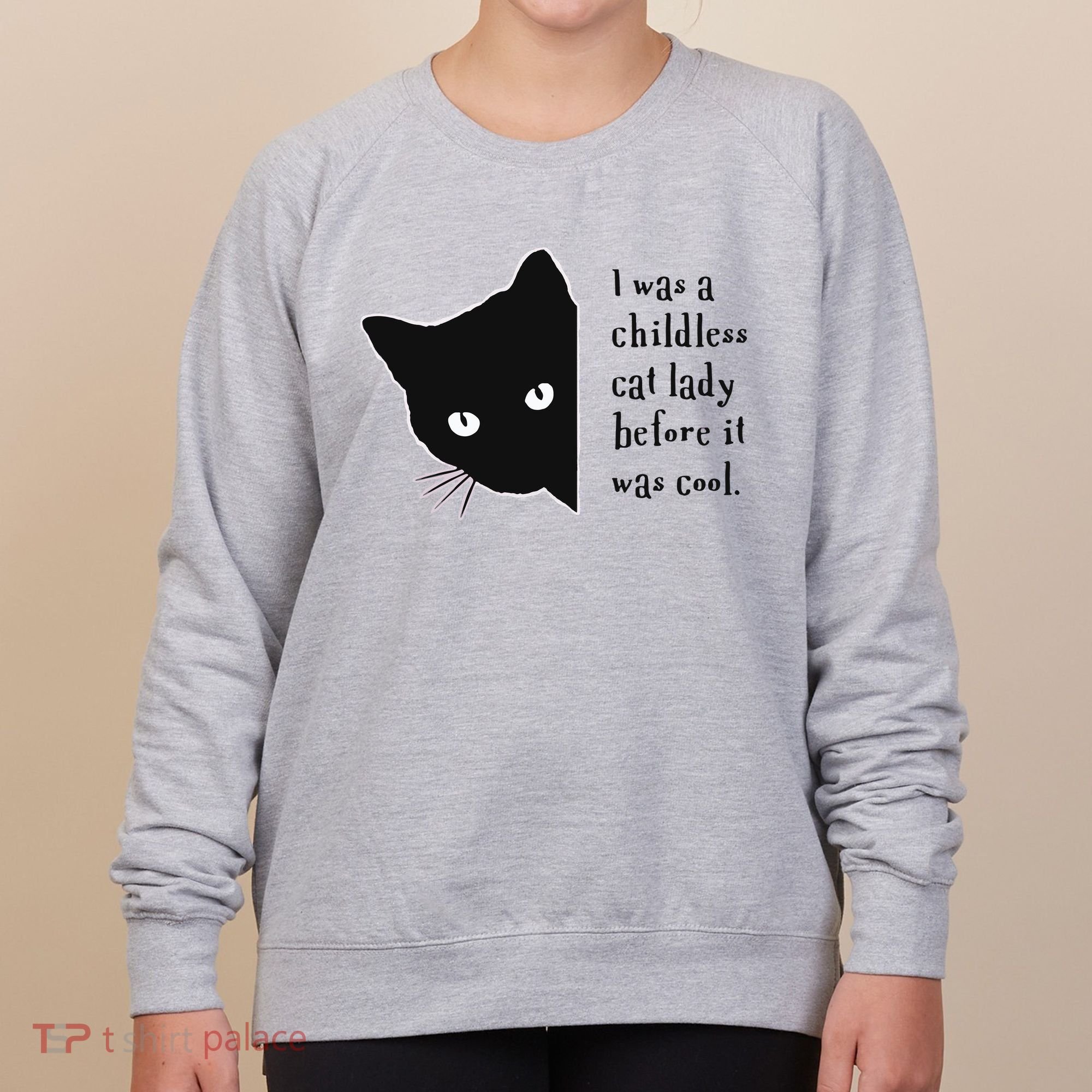 I Was A Childless Cat Lady Before It Was Cool Women's Sweatshirt