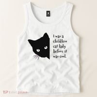 I Was A Childless Cat Lady Before It Was Cool Tank Top thumb 2