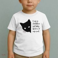 I Was A Childless Cat Lady Before It Was Cool Toddler T-Shirt thumb 2