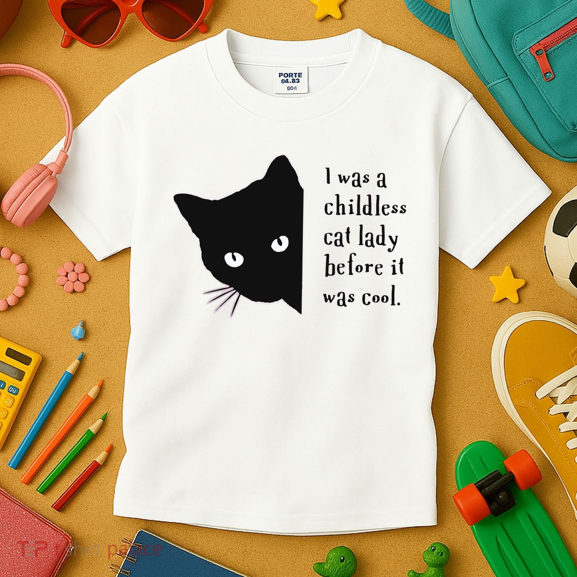 I Was A Childless Cat Lady Before It Was Cool Kids T-Shirt
