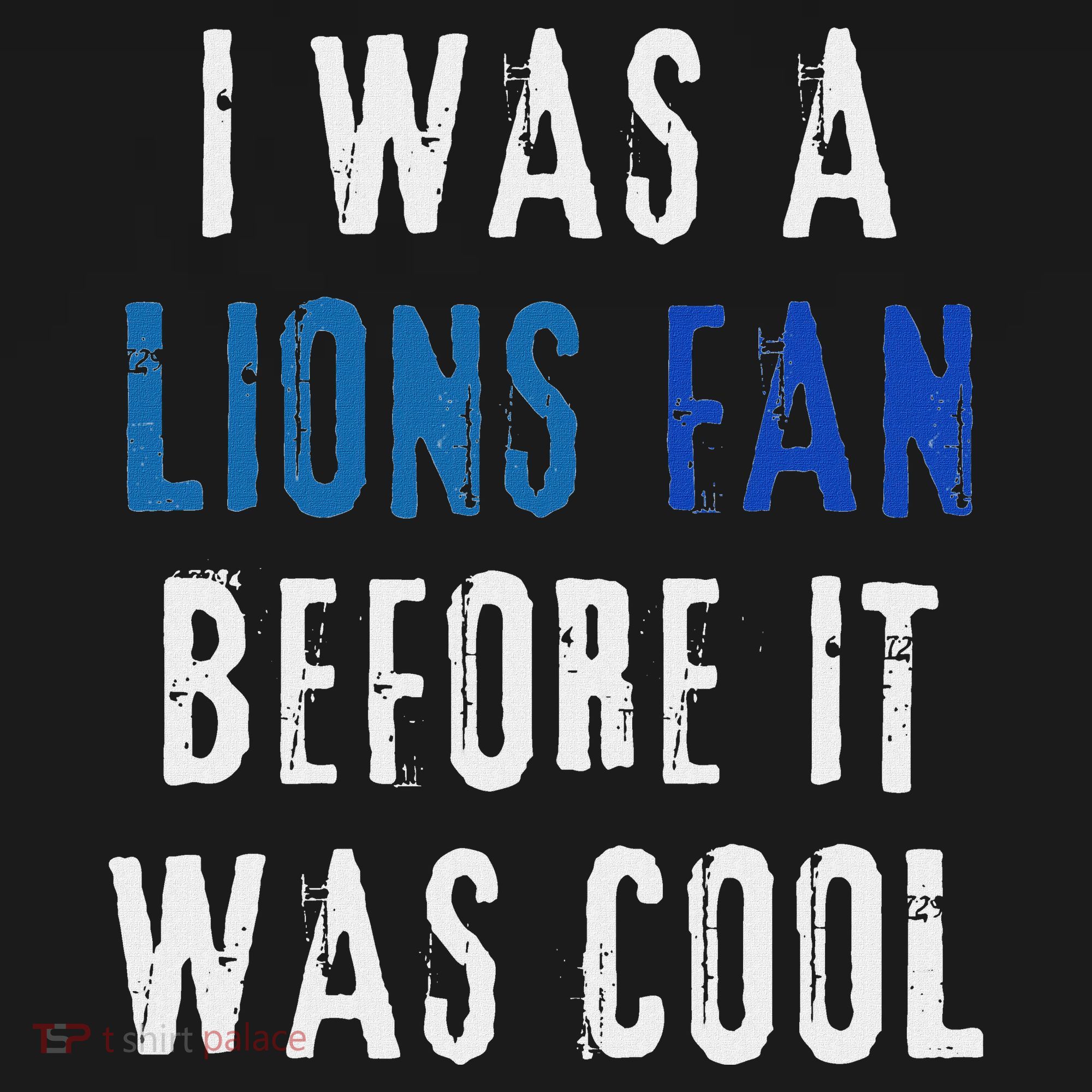 I Was A Lions Fan Before It Was Cool Lions Fan Women's Hoodie