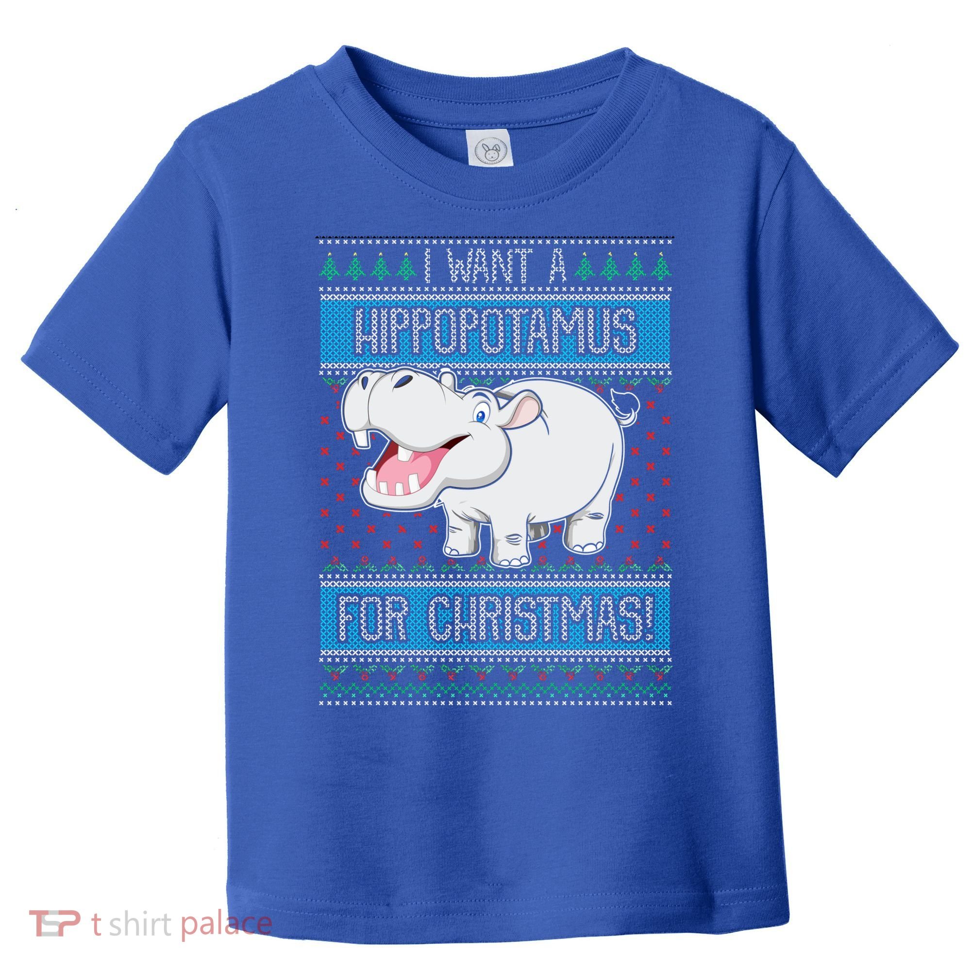 I Want A Hippopotamus For Christmas Great Gift Hippo Lover Gift Toddler T-Shirt
