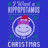 I Want A Hippopotamus For Christmas Gift Ugly Sweater Gift Women's Tank Top thumb 5