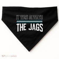 It Was Always The Jags Stripes USA-Made Doggie Bandana thumb 0