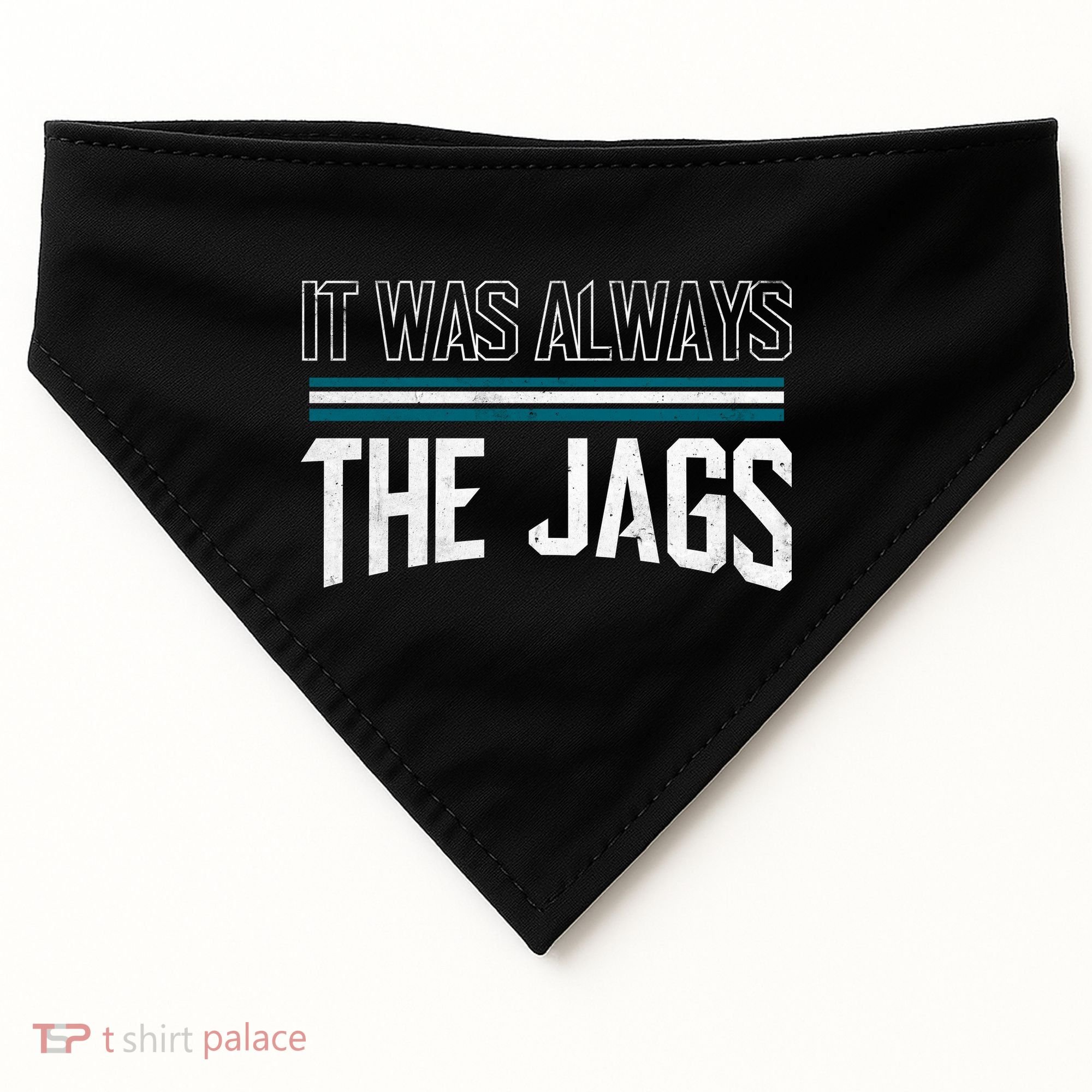 It Was Always The Jags Stripes USA-Made Doggie Bandana