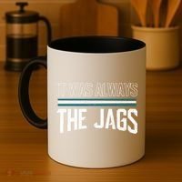 It Was Always The Jags Stripes Coffee Mug thumb 4