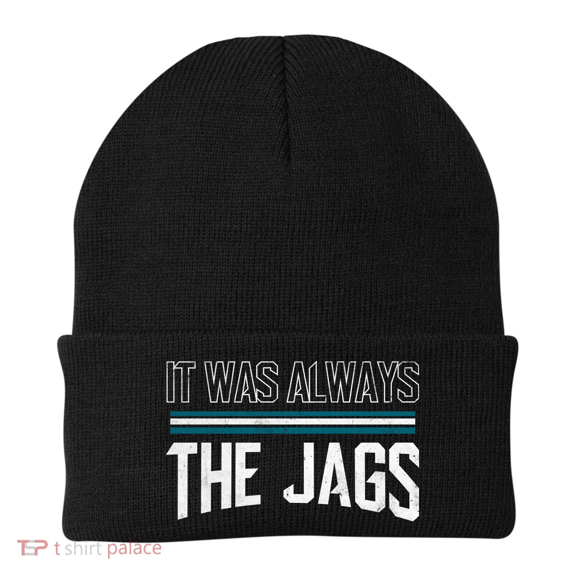 It Was Always The Jags Stripes Beanie
