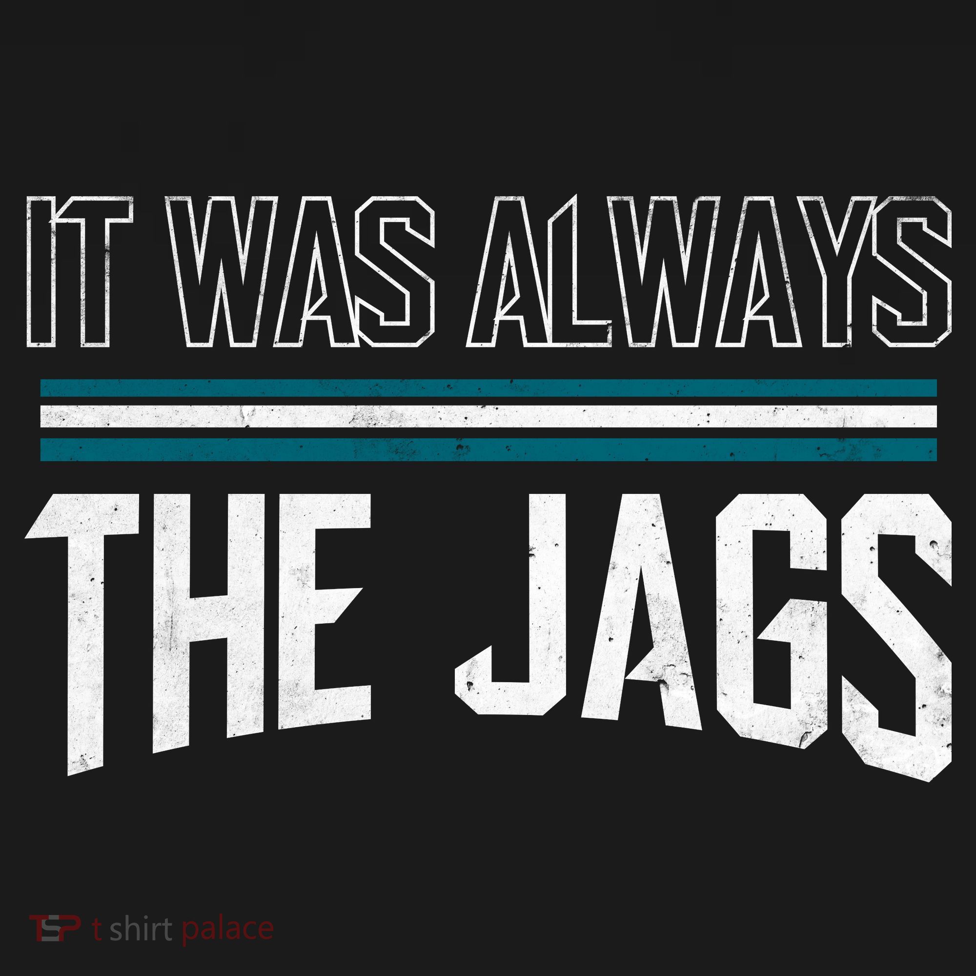 It Was Always The Jags Stripes Women's Hoodie