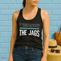It Was Always The Jags Stripes Women's Tank Top thumb 2
