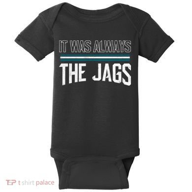 It Was Always The Jags Stripes Baby Bodysuit